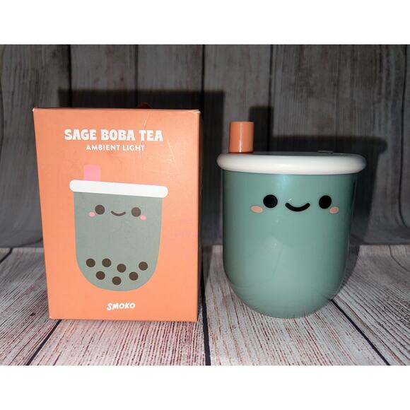 Smoko Sage Boba Tea Ambient Light Energy Efficient LED Lamp - Picture 1 of 6